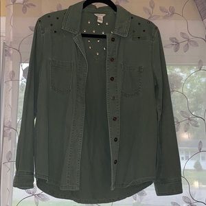 Green Military jacket